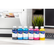 Чернила водорастворимые для Epson E0005. Комплект 6 цв. по 100 мл (Премиум InkTec)