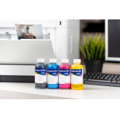 Чернила водорастворимые для Epson E0010. Комплект 4 цв. по 100 мл. (Премиум InkTec)