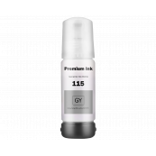 Чернила для Epson L8160, L8180, (115) и др. Серые 70 мл. UV Premium
