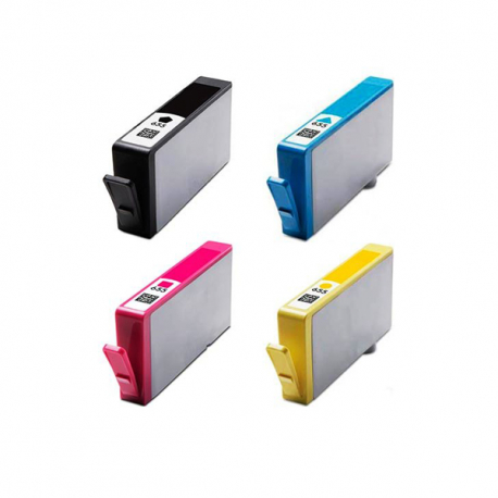 Картриджи для HP DeskJet Ink Advantage 6525 и др. Комплект из 4 шт.0