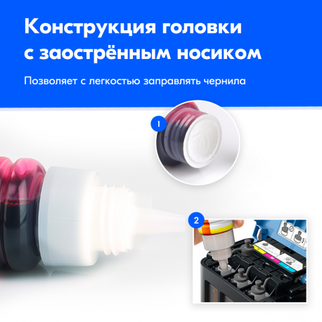 Краска для Canon Pixma G3415 и др. Комплект 4 цв.6