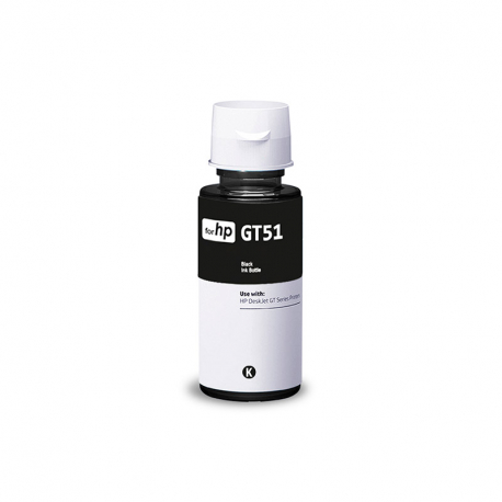 Чернила для HP Ink Tank 115, Ink Tank 315, Ink Tank 415 и др. (GT51, GT52), Black (Черный), 90мл0