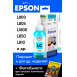 Чернила для Epson L800, L805, L1800 и др. L-серии, Light Cyan (Светло-голубые)0