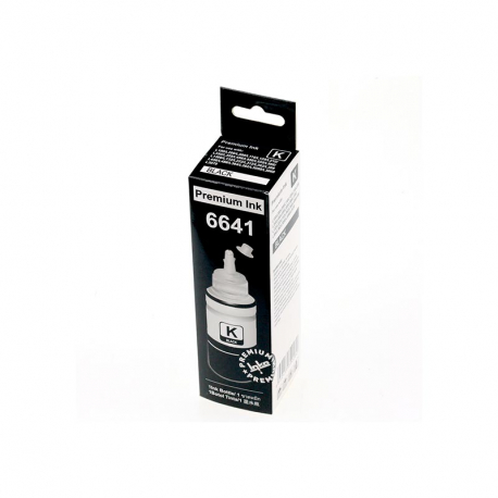 Чернила для Epson T6641, 100мл, Black (Черный), Inko0